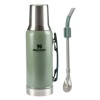 Set Stanley Termo tapa mate 2en1 1,2ml + Bombilla Verde