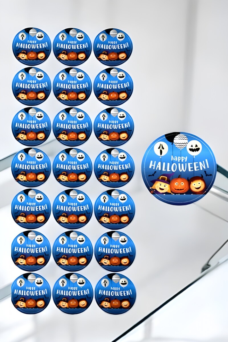 Sticker halloween plancha - DISEÑO 4 