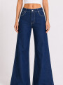 Pantalon Leila Azul Oscuro