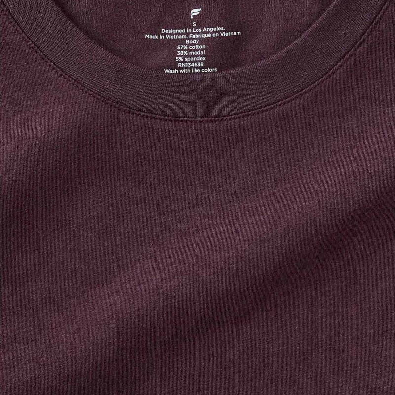 Polo The 24-7 Tee Hombre Oxblood