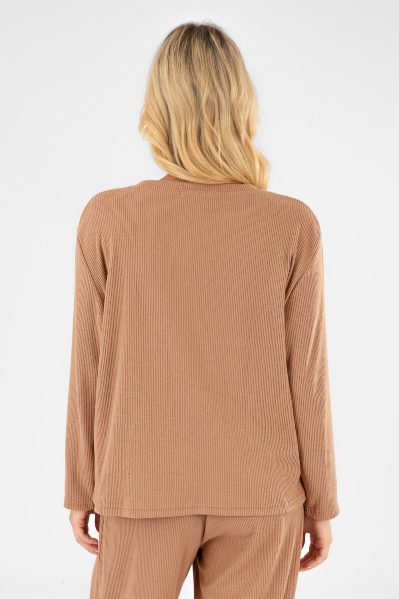 Buzo cosy Beige