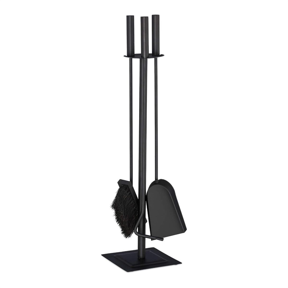Atizador De 4 Piezas Base Cuadrada Kassel 77097 - ATIZADOR KASSEL AG229 4PZC B/CUADR 77097 