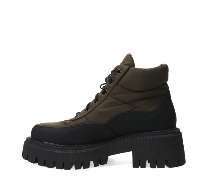 Botas de Mujer Miss Carol NANTU acordonada Verde