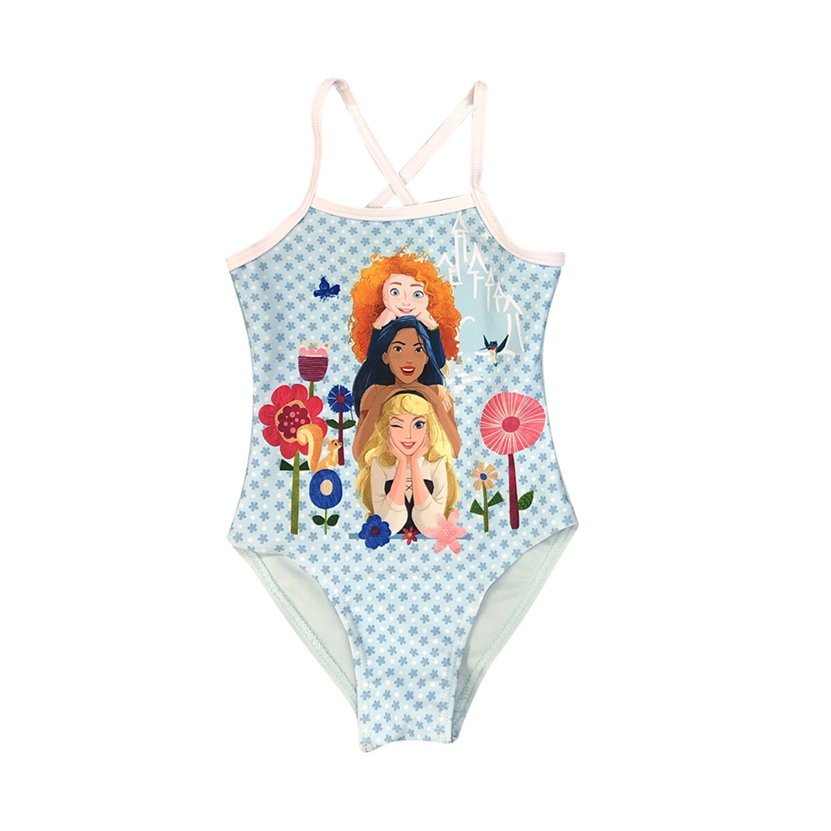 Malla Entera para Bebé Princesas Disney 