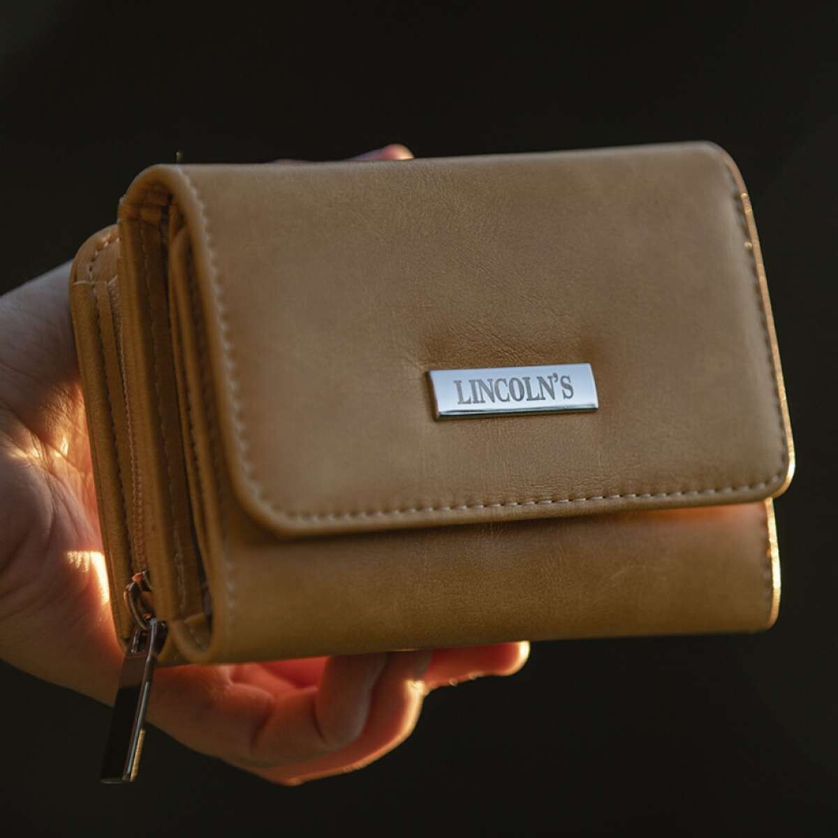 Billetera Glicina - Mostaza 