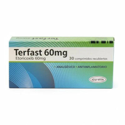 Terfast 60 Mg. 30 Comp. Terfast 60 Mg. 30 Comp.