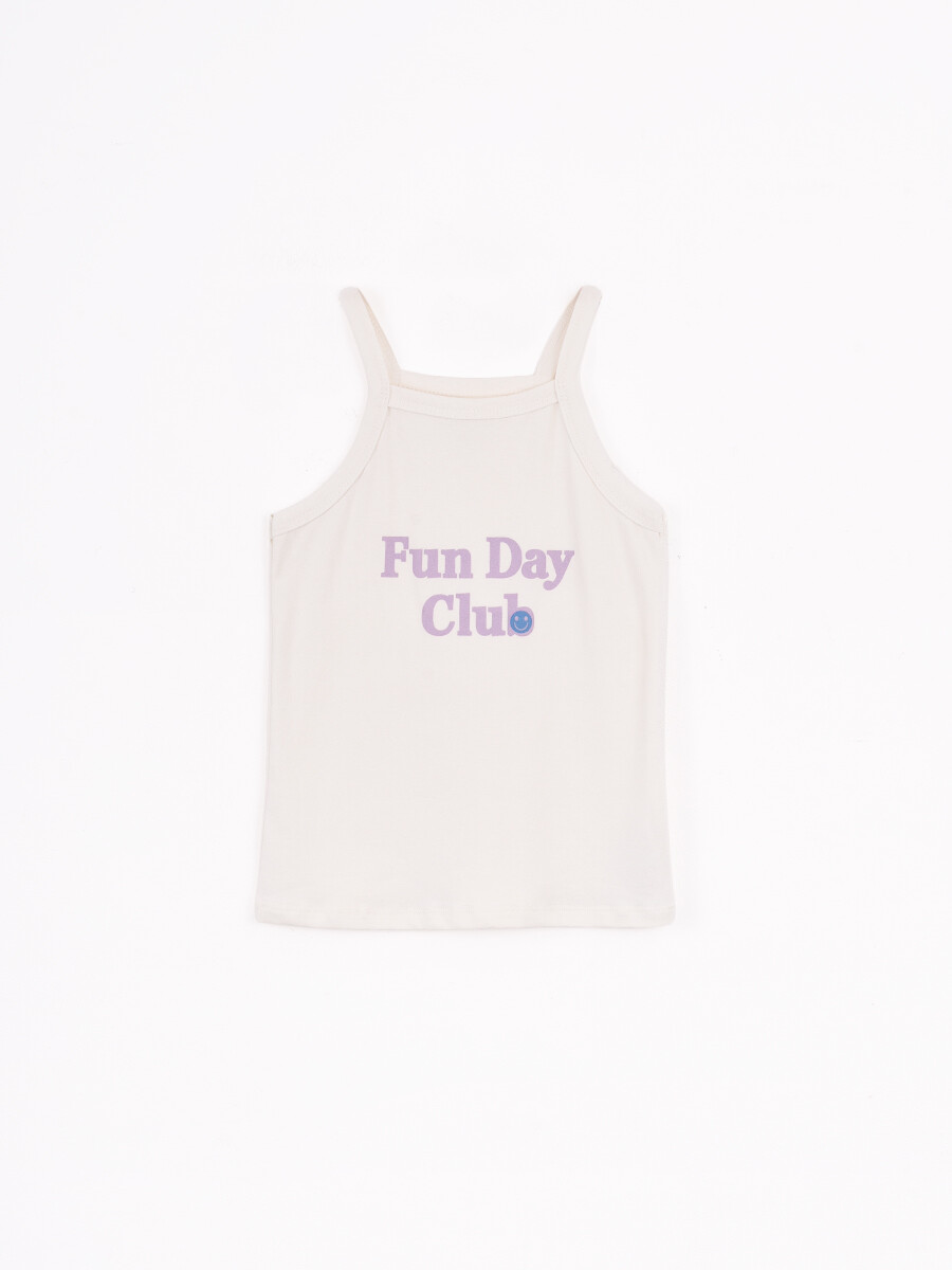 MUSCULOSA FLOYD - BEIGE 