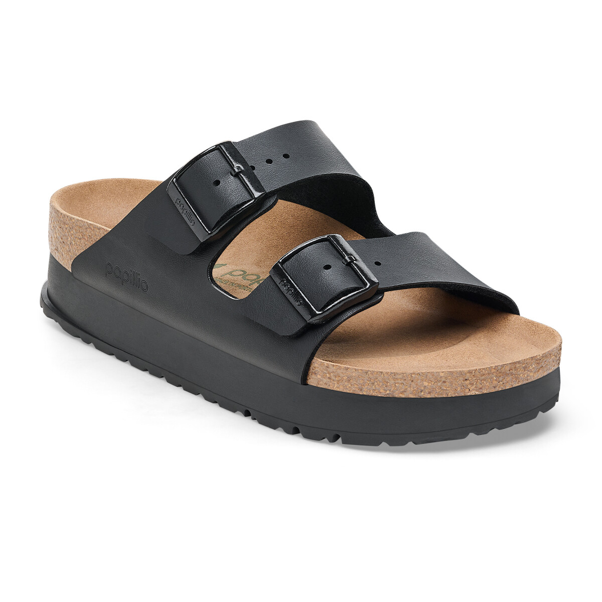 Sandalia Arizona Platform Flex Birko-Flor - Estrecho - Black 