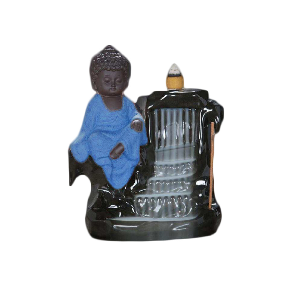 Fuente De Humo Buda - Altar - Azul 