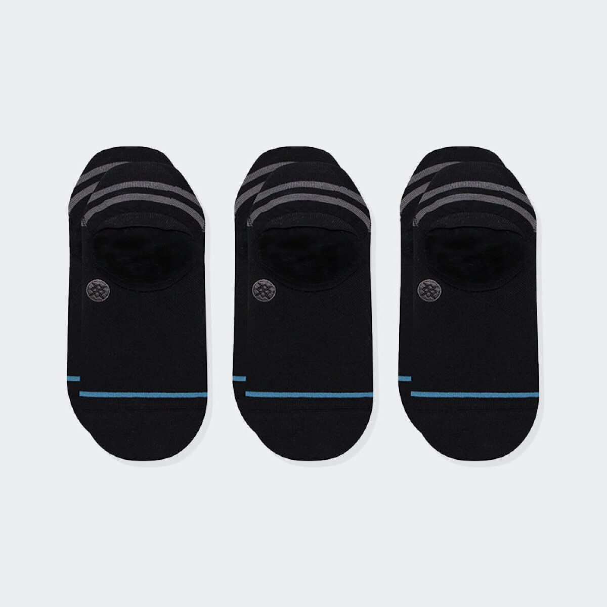 Medias Stance Gamut Pack 3 - Negro 
