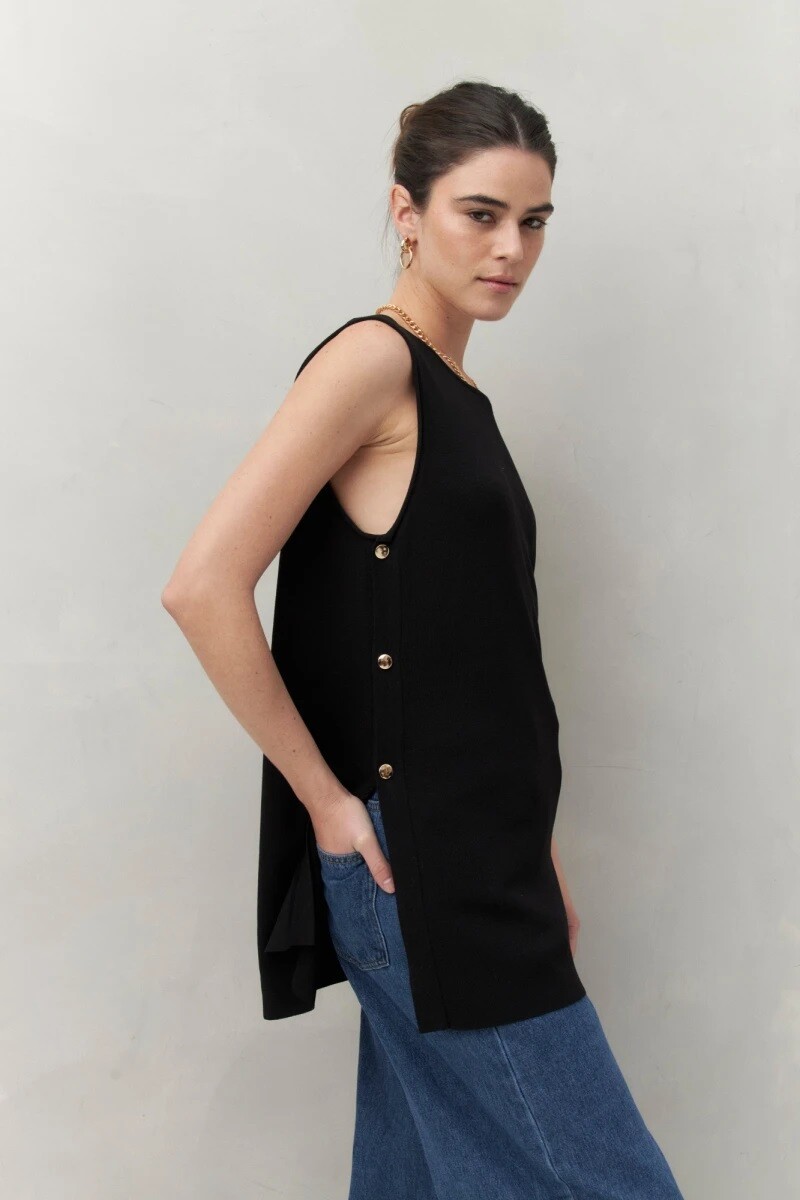 BLUZA D.CASSIN SYDNEY - NEGRO 