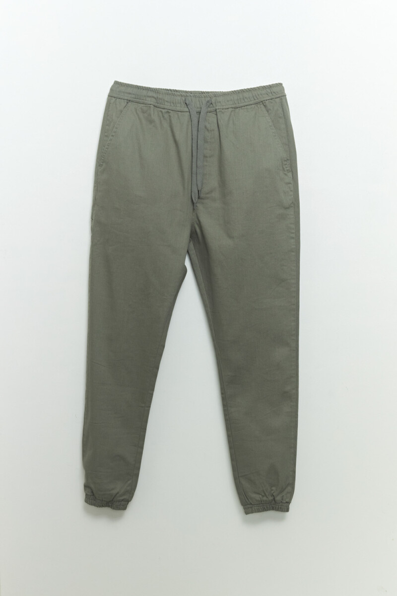 Pantalón jogger - Verde 