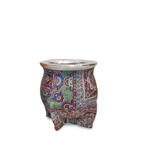 Mate de Cerámica Chico delta Azulejo Español Verde