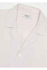 Camisa Arrow Lino Cotton Manga Corta BEIGE