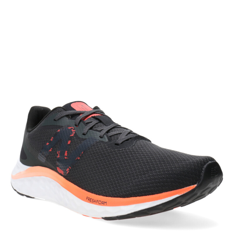 Championes de Hombre New Balance Fresh Foam Arishi V4 Negro - Anaranjado