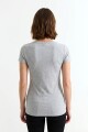Remera cuello redondo ICONIC 150 GRIS