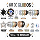 Set de Globo Astronauta Set de Globo Astronauta