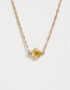 Cadena Corta con Dije Birthflowers Cortos Con Birthflowers - Dorado