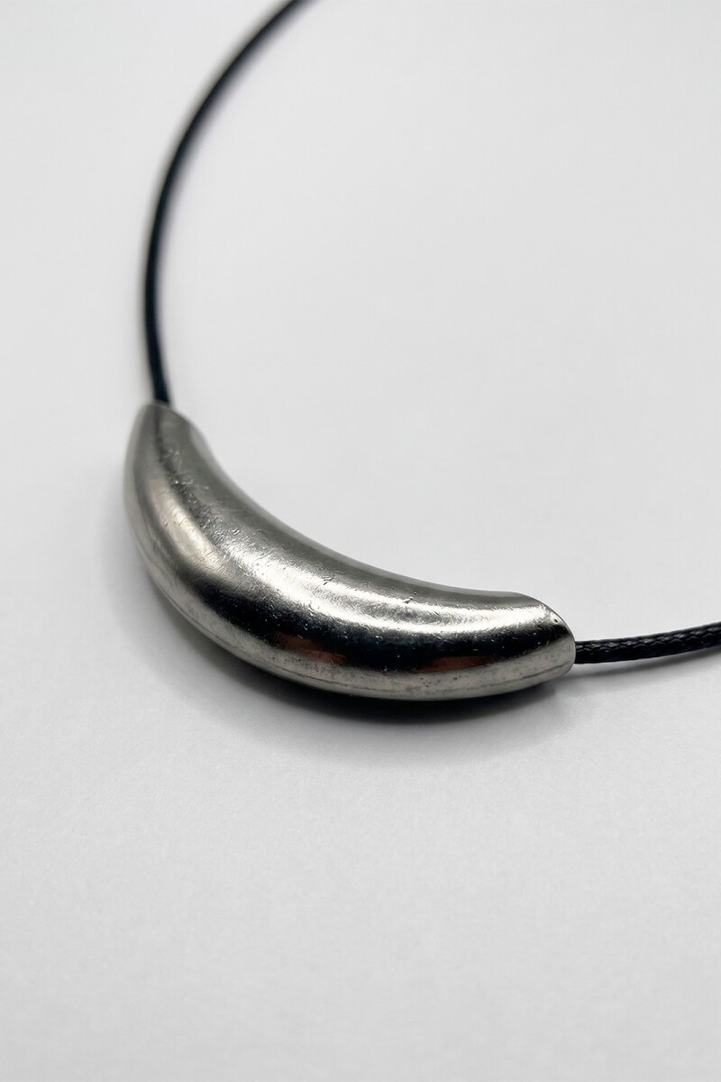 COLLAR METAL PLATA