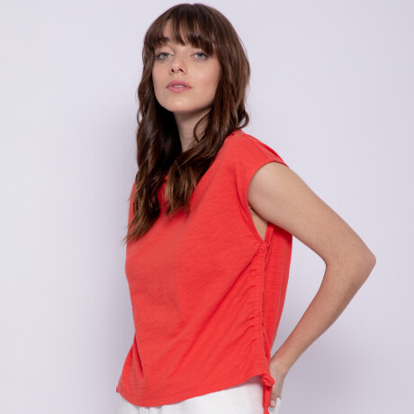 REMERA GÁNDARAS Rojo Brillante
