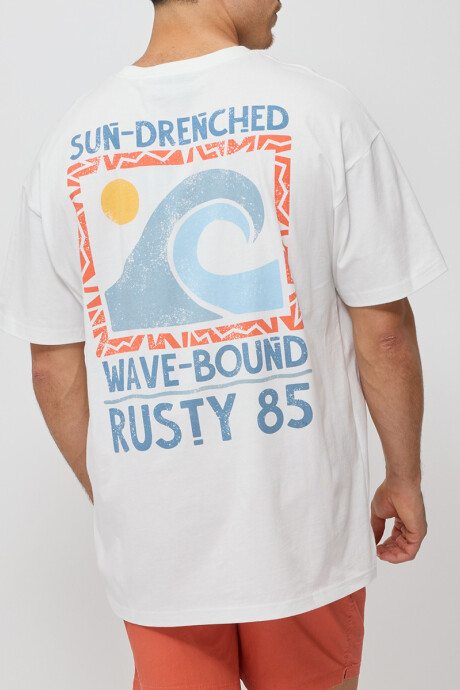 T-SHIRT RAEL RUSTY Blanco