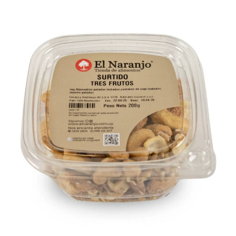 Surtido El Naranjo 200 Grs Con Sal