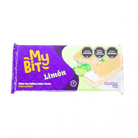 WAFFLE MYBIT 80GRS Limón