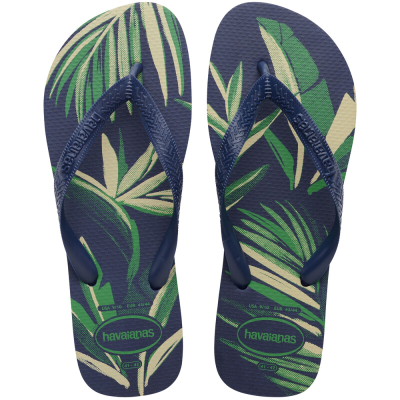 Sandalias Havaianas Aloha Hombre Marino/marino/marino