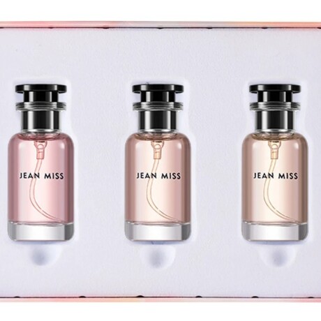 Cofre De Perfumes Jean Miss Nº3 Cofre De Perfumes Jean Miss Nº3