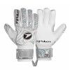 Guantes Golero Adulto Poker Campo Profissional Quantum III Gris-Blanco