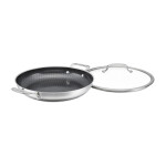 Cuisinart® FUSIONPLUS HYBRID SARTÉN MULTIUSO CON TAPA EN ACERO INOXIDABLE 12" N/A