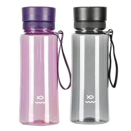 Set X 2 Botella De Agua Rio Moderna Deporte 600ml Set X 2 Botella De Agua Rio Moderna Deporte 600ml