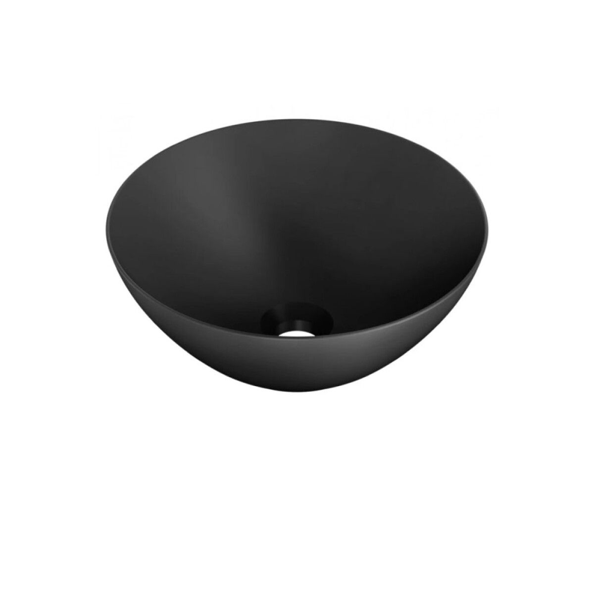 Lavatorio de Apoyo Platinum P1 Negro Mate 
