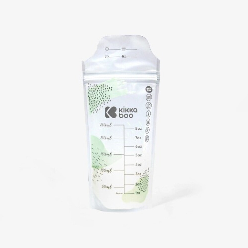 Pack Bolsas leche kikkaboo 200ml (25pz) Pack Bolsas leche kikkaboo 200ml (25pz)
