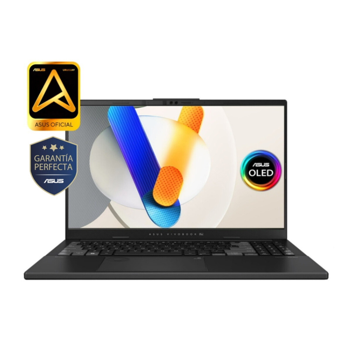 Notebook Gamer Asus Vivobook Pro 15 OLED. Core Ultra 9 285H. RAM 24GB. Disco Sólido 1TB. Pantalla 15.6" 3K OLED. RTX 4050 6GB 