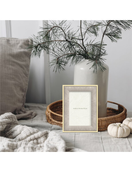 PORTARRETRATO MDF/PS 10x15CM BEIGE PORTARRETRATO MDF/PS 10x15CM BEIGE