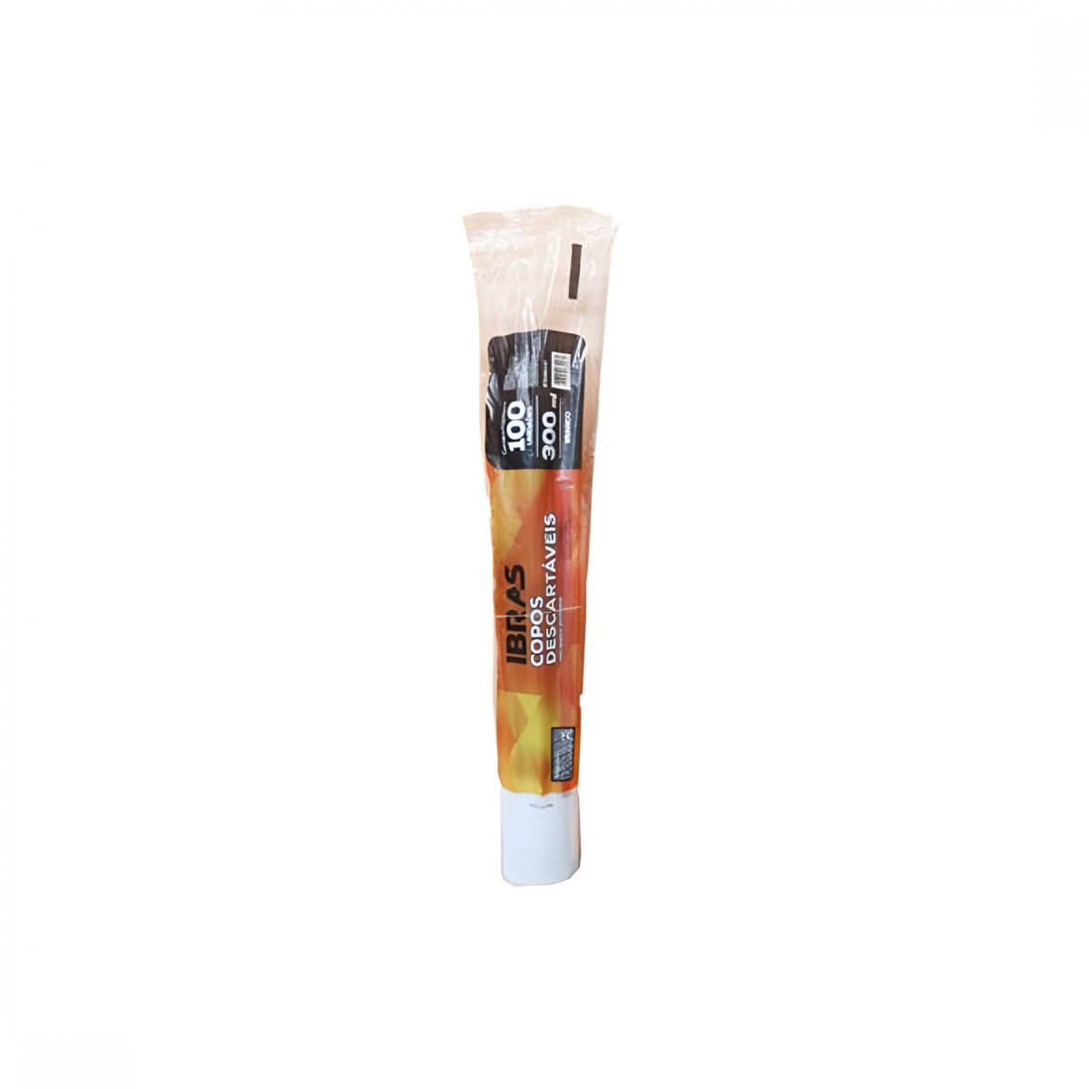 VASOS DESCARTABLES IBRAS X 100 300CC BLANCO 