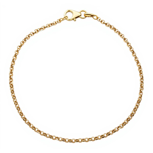 Pulsera Rolo-Oro bajo-Sin Piedra-PU8025 sinpiedra