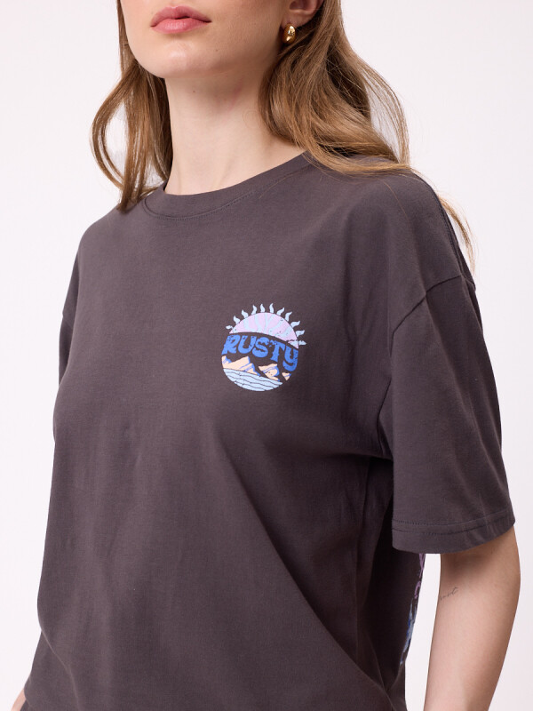 T-SHIRT COPPA RUSTY Gris Oscuro
