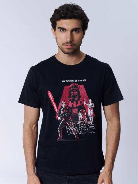 Remera Star Wars Negra
