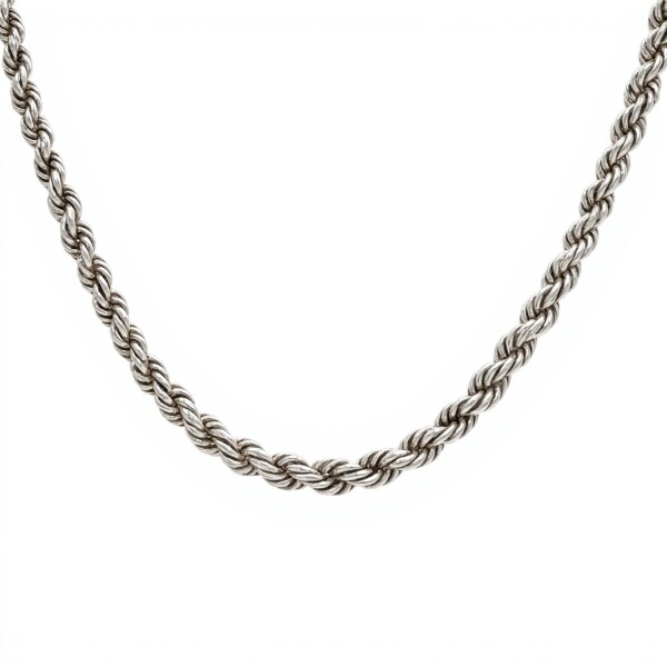 Cadena Salomónica-Plata 925-Sin Piedra-CD3168 sinpiedra