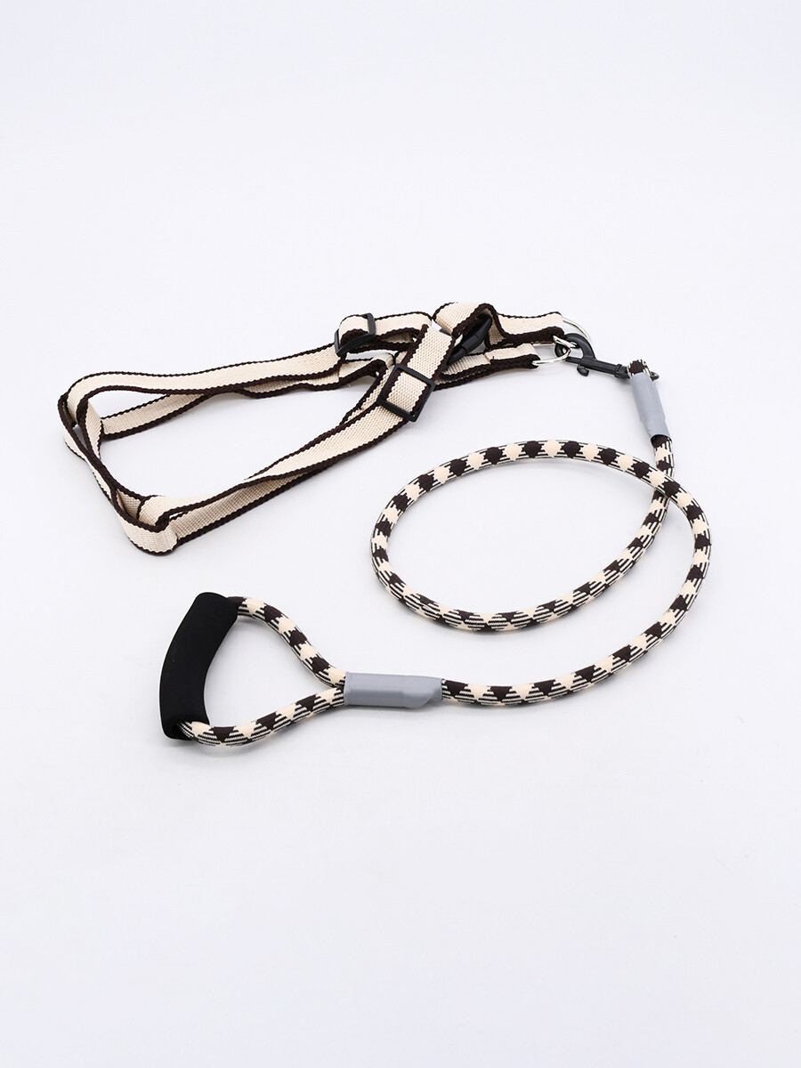 ARNÉS CONNIE CON CUERDA - NEGRO 