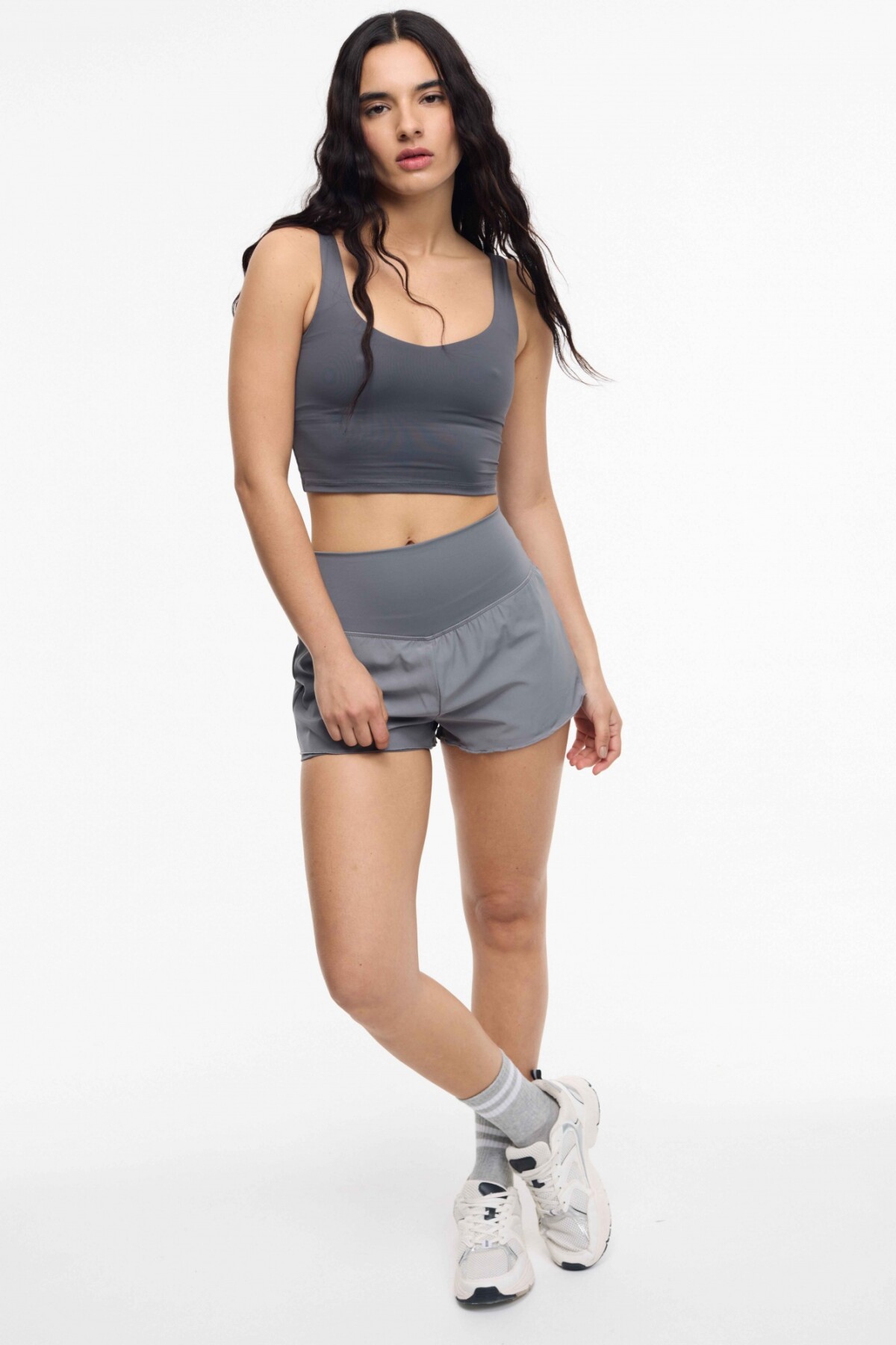 Top Kaia Gris Oscuro
