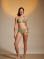 Top+bikini Twist Verde Oliva