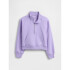 VTG SOFT 1/4 ZIP KANGA PO WARM VIOLET 568