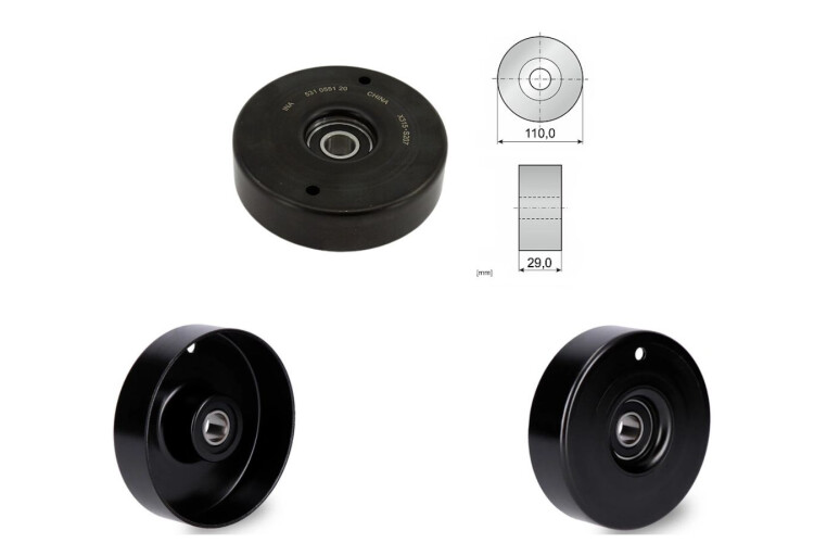 Polea Del Tensor De La Correa Mercedes Benz Ml 230 (W163)/C 180 (W202)/C 230 (W202) Ssangyong Actyon Sport 4X4 93-25 Polea Del Tensor De La Correa Mercedes Benz Ml 230 (W163)/C 180 (W202)/C 230 (W202) Ssangyong Actyon Sport 4X4 93-25