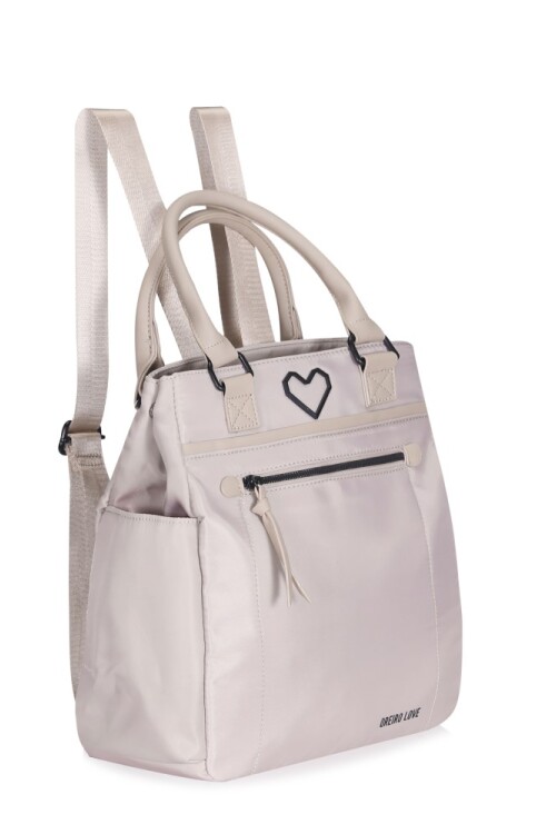 Mochila Las Oreiro Beige