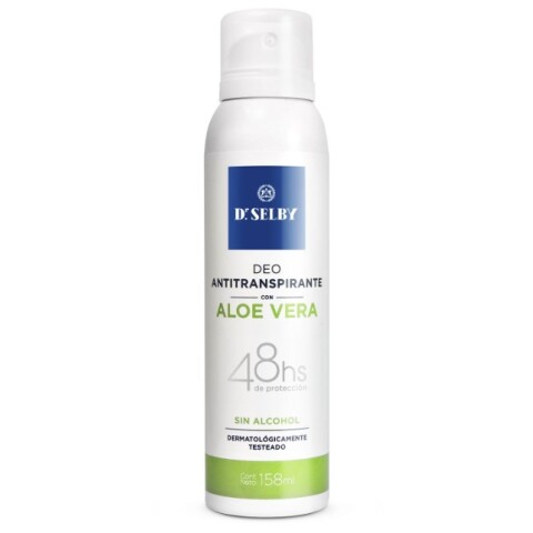 Dr. Selby Antitranspirante aerosol 158ml Aloe Vera
