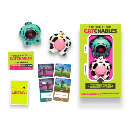 Exploding Kittens Catchables - DJ Miau y Gata Lechera [Español] Exploding Kittens Catchables - DJ Miau y Gata Lechera [Español]