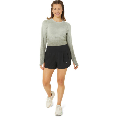 Road 3.5In Short - Mujer Performance Black